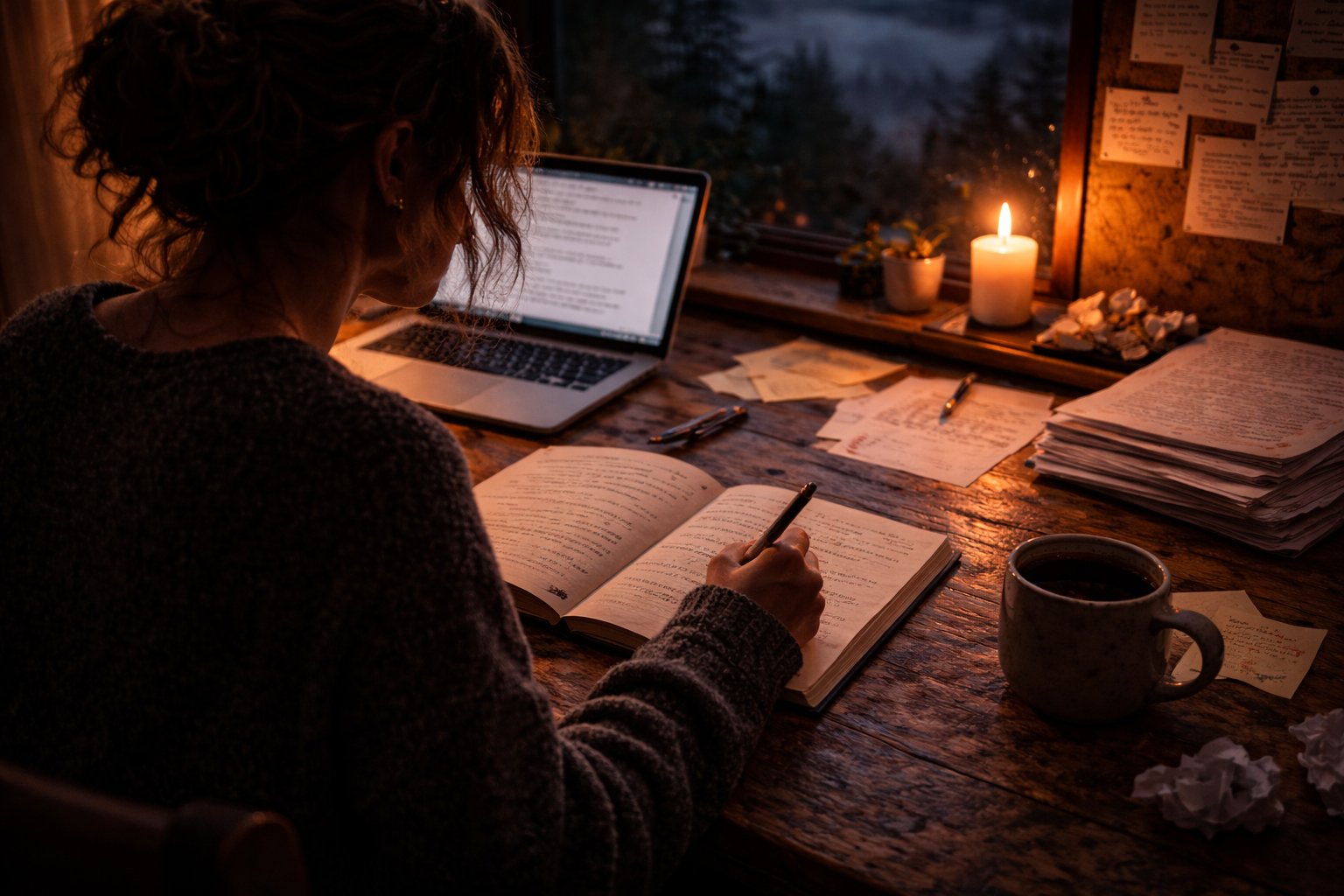 The Quiet Power of Showing Up to the Page