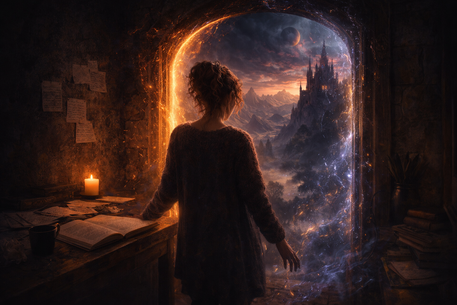 The Line Between Worlds