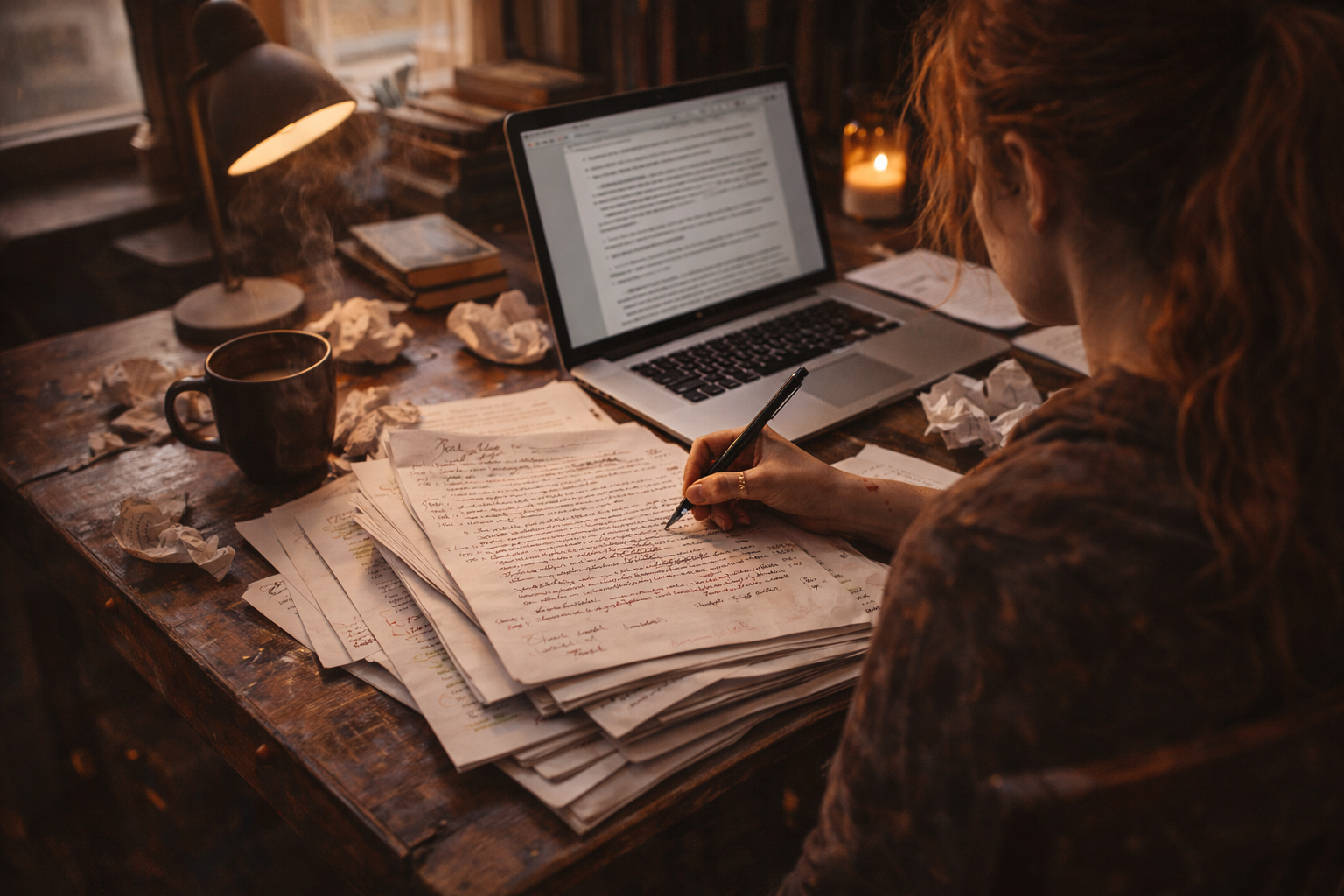 What a Writing Day Actually Looks Like