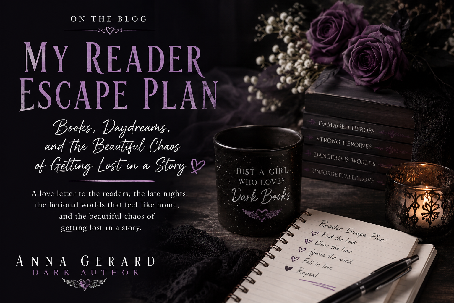 My Reader Escape Plan: Books, Daydreams, and the Beautiful Chaos of Getting Lost in a Story