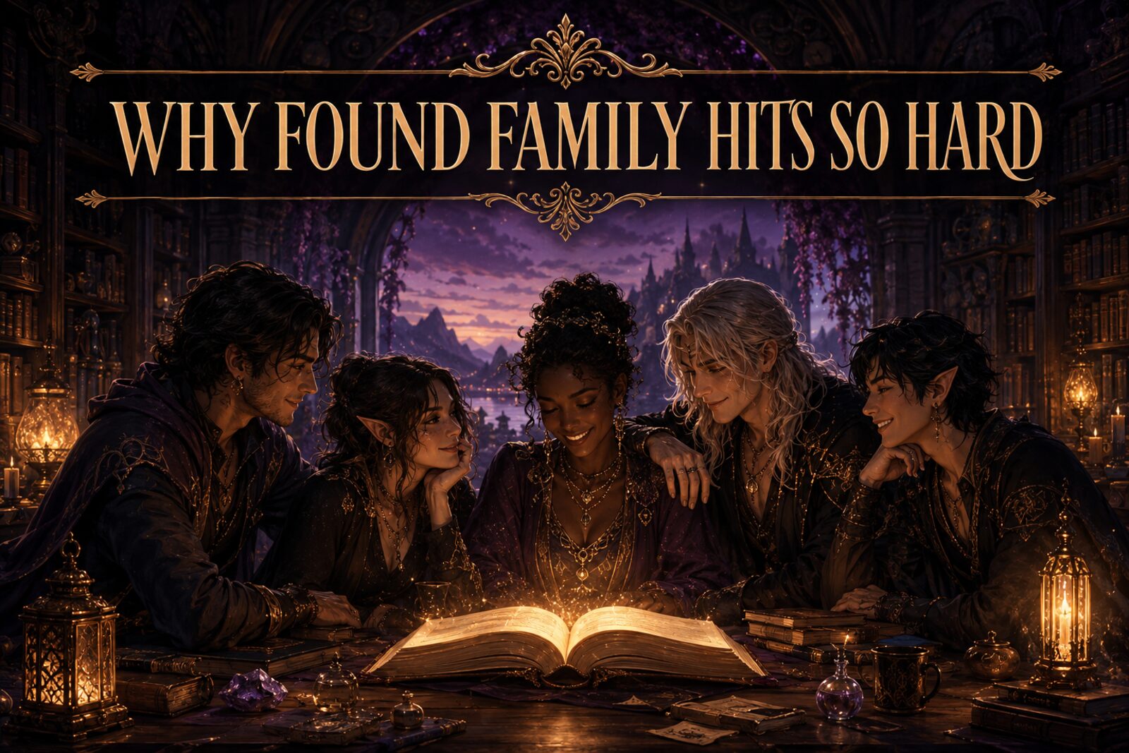 Why Found Family Hits So Hard in Fantasy Romance